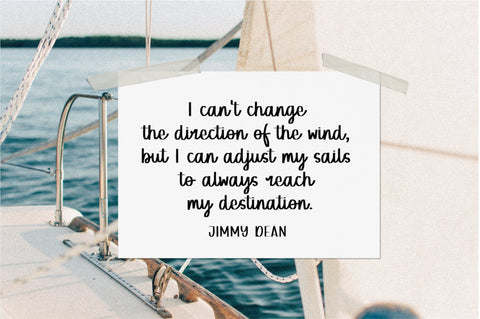 Butternut Font Sunday Nomad 