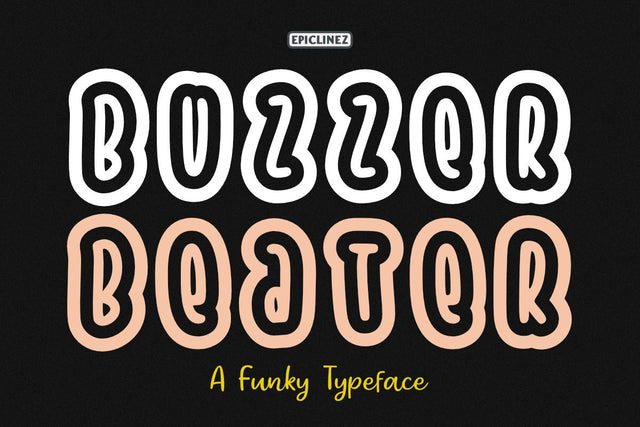 Buzzer Beater Font Epiclinez 