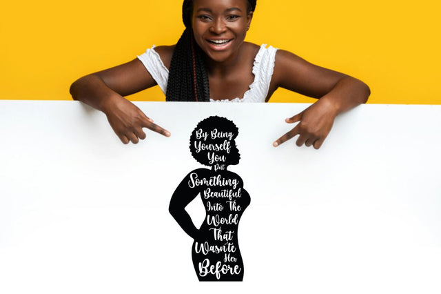 By being yourself you put something beautiful into the world that wasn't here before SVG SVG DESIGNISTIC 