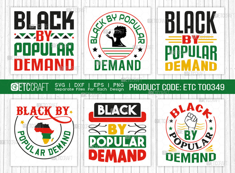 By Popular Demand SVG Bundle, Black Woman Svg, Black Queen Svg, Afro L ...