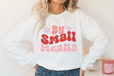 By Small Means, Christian Quote SVG SVG FiveStarCrafting 