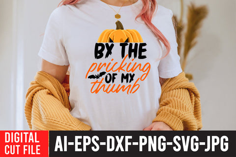 By the Pricking Of My Thumb SVG Cut File SVG BlackCatsMedia 