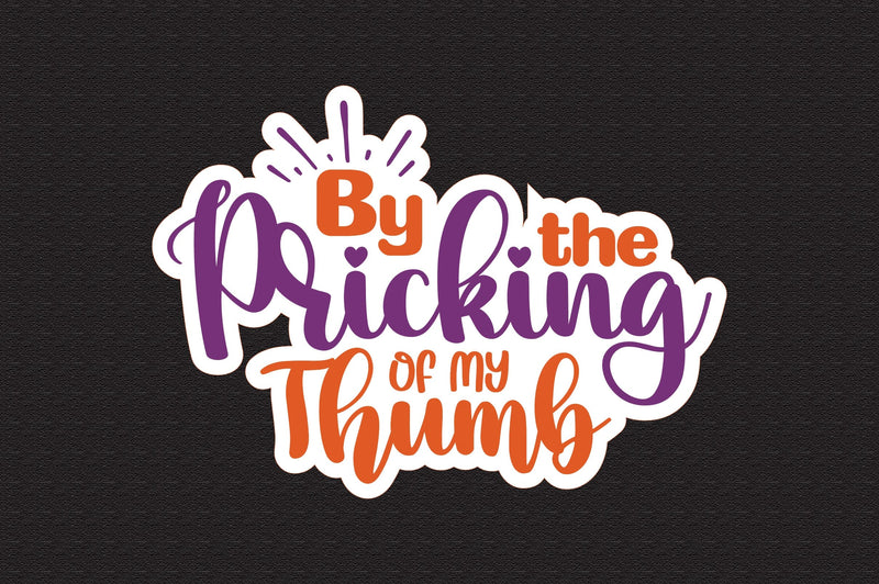 By the Pricking of My Thumb SVG nirmal108roy 