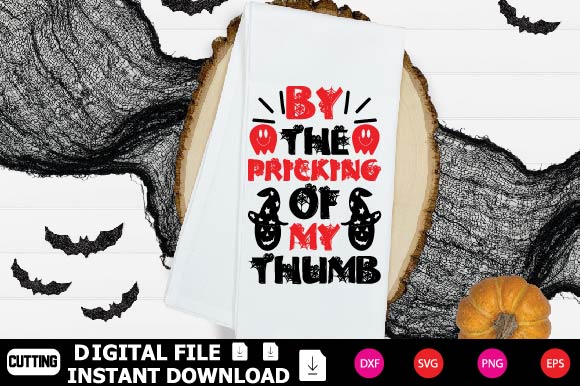 By The Pricking Of My Thumb SVG Shahin alam 