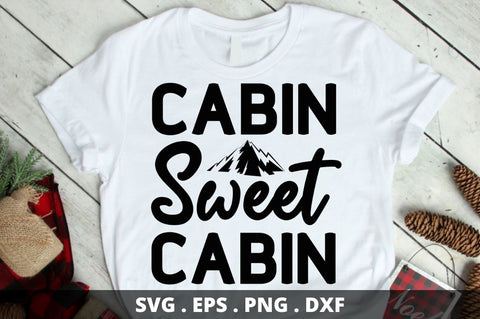 Cabin sweet cabin SVG Designangry 