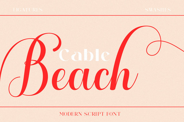 Cable beach SVG gatype 