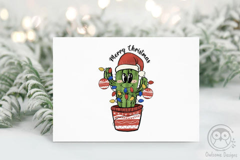 Cactus Christmas Sublimation Sublimation LAM HOANG THUY 