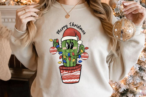Cactus Christmas Sublimation Sublimation LAM HOANG THUY 