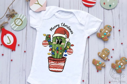 Cactus Christmas Sublimation Sublimation LAM HOANG THUY 