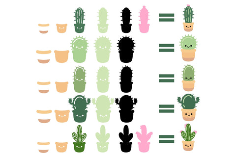 Cactus designs SVG Digital Gems 