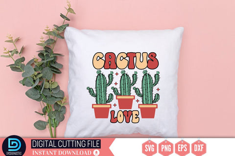 Cactus love SVG SVG DESIGNISTIC 