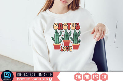 Cactus love SVG SVG DESIGNISTIC 