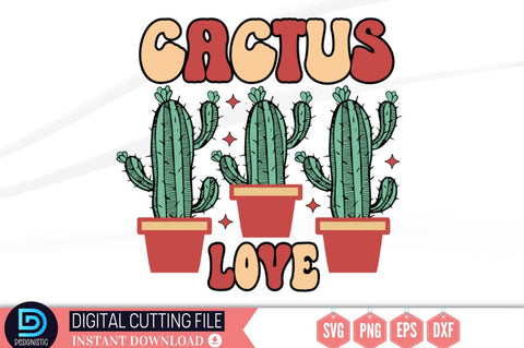 Cactus love SVG SVG DESIGNISTIC 