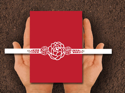 Cactus succulent Wedding Card SVG Johan Ru designs 