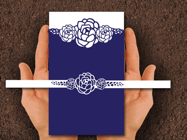 Cactus succulent Wedding card SVG Johan Ru designs 