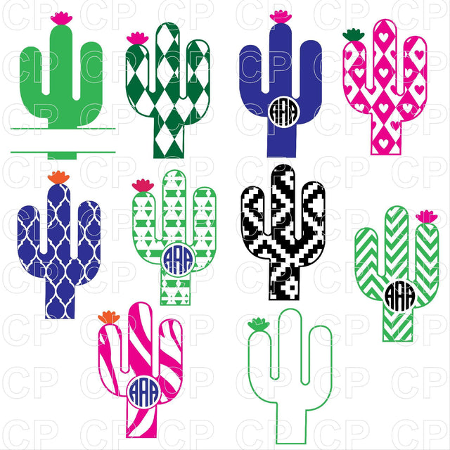 Cactus SVG Bundle SVG cutperfectstudio