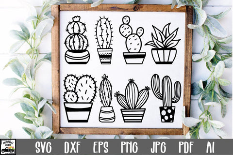 Cactus SVG Cut Files SVG Old Market 