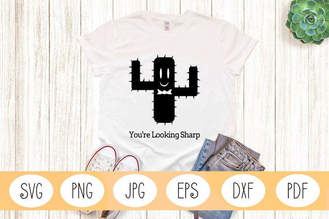 Cactus SVG | Desert SVG | Cactus Pun SVG | Cute Cactus SVG SVG Angel Lynne Designs 