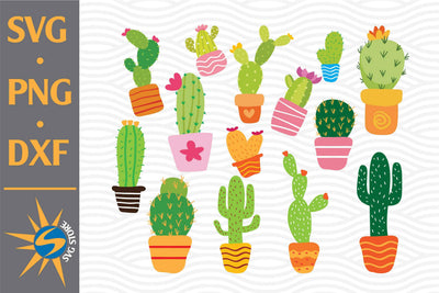 Cactus SVG, PNG, DXF Digital Files Include SVG SVGStoreShop 