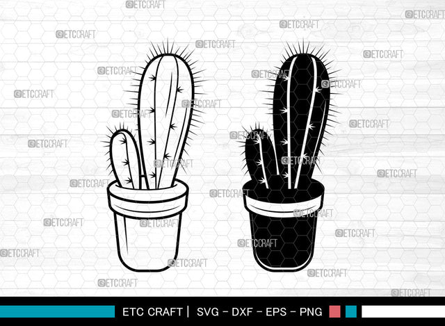 Cactus SVG, Succulent Cacti svg, Succulent Svg, Desert Cactus, Cactus Svg SVG ETC Craft 