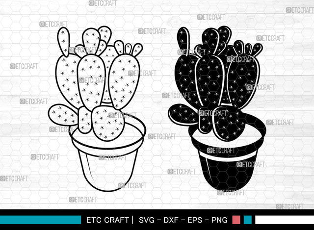 Cactus SVG, Succulent Cacti svg, Succulent Svg, Desert Cactus, Cactus Svg SVG ETC Craft 