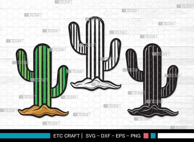 Cactus SVG | Summer Svg | Cactus Pot Svg | Plant Svg | Succulent Svg | Cactus Clipart SVG ETC Craft 