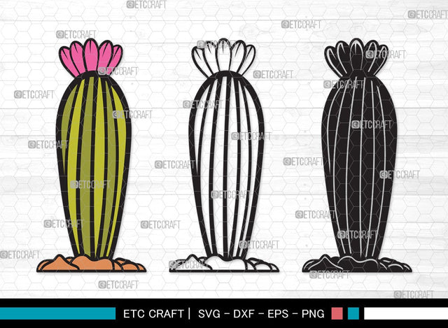 Cactus SVG | Summer Svg | Cactus Pot Svg | Plant Svg | Succulent Svg | Cactus Clipart SVG ETC Craft 