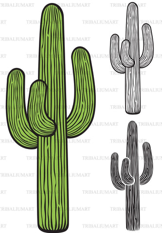 Cactus SVG TribaliumArtSF 