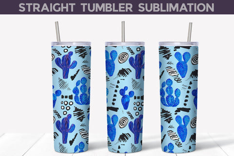 Cactus Tumbler Bundle | Cactus Sublimation Design Sublimation WatercolorColorDream 