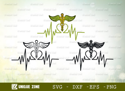 Caduceus Symbol SVG Bundle, Caduceus Svg, Pharmacy Symbol Svg, Wings Svg, Medical Symbol Svg, Nurse Svg, Star Of Life Svg, RN Nurse Svg, SVG Unique Zone 