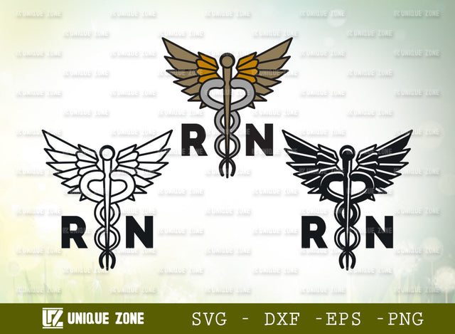 Caduceus Symbol SVG Bundle, Caduceus Svg, Pharmacy Symbol Svg, Wings Svg, Medical Symbol Svg, Nurse Svg, Star Of Life Svg, RN Nurse Svg, SVG Unique Zone 