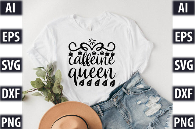 caffeine queen SVG SVGista 