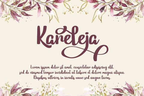 cagakara Font eknojistudio99 