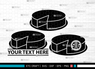 Cake Icon Monogram, Cake Svg, Wedding Cake Svg, Cakes, Birthday Cake, Cake Monogram, Icon Monogram, Svg Cut File, Dxf, Eps, Png, SVG ETC Craft 