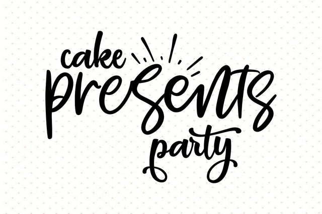 cake presents party svg SVG orpitasn 