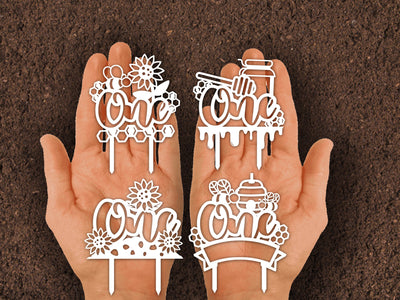 Cake topper Birthday Paper cut SVG Johan Ru designs 