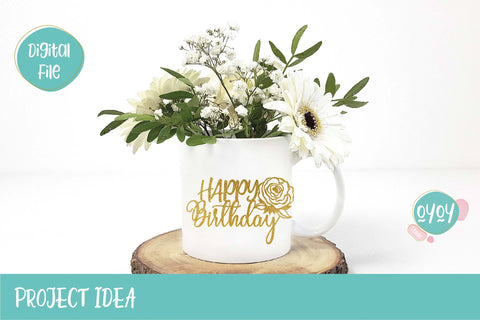 Cake Topper Bundle SVG | Happy Birthday SVG Bundle SVG OyoyStudioDigitals 