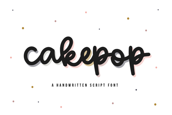 Retro Cake Font Stamps – PerthCakeCollective