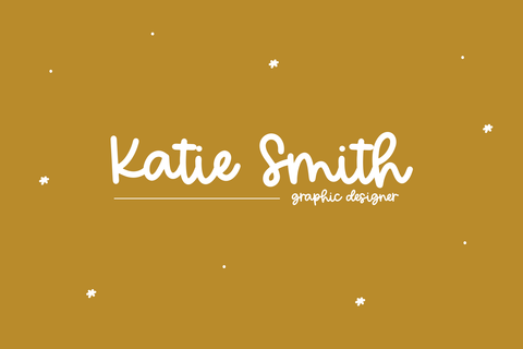 Cakepop - Handwritten Script Font Font KA Designs 