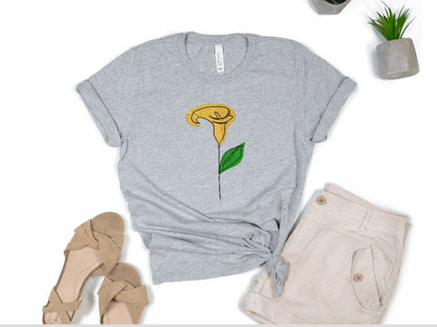 Cala Lily Flower Embroidery/Applique DESIGNS Canada Embroidery 