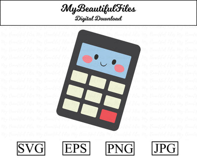 calculator - school SVG MyBeautifulFiles 