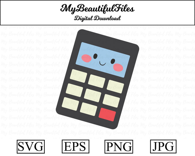 calculator - school SVG MyBeautifulFiles 
