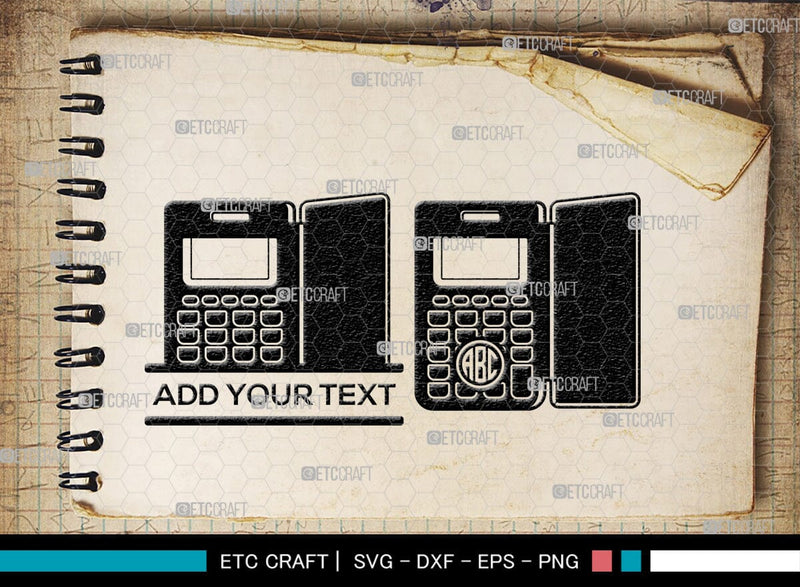 Calculator SVG Monogram, Math Svg, Education Svg, School Svg ...