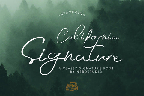 California Signature SVG nearzz 