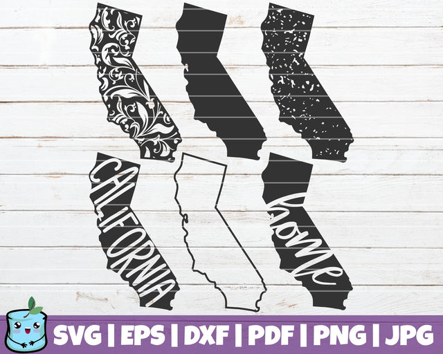 California State SVG MintyMarshmallows 