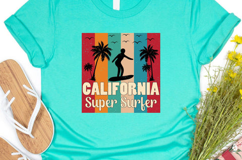 California Super Surfer Sublimation SVGArt 