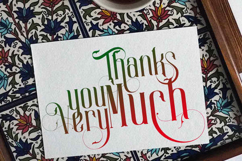 Calingthon Font JH-CreativeFont 