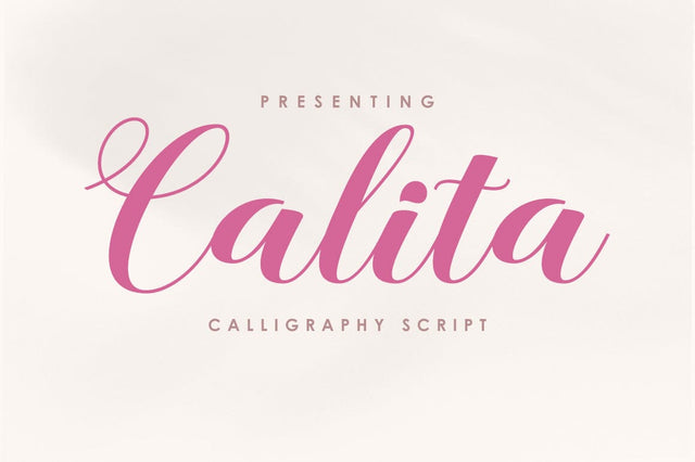 Calita Font gatype 