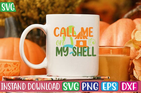 Call Me on My Shell SVG Cut File SVG Studio Innate 