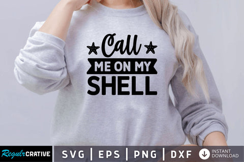 Call me on my SVG SVG Regulrcrative 